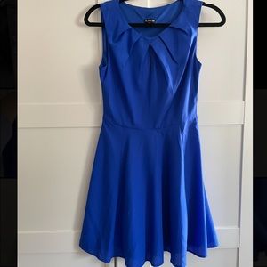 Express blue mini dress